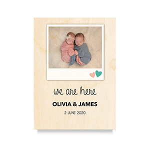 We are here Newborn Print 2