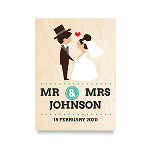 I do  (Mr & Mrs) Wedding Print