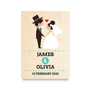 I do  (Names) Wedding Print