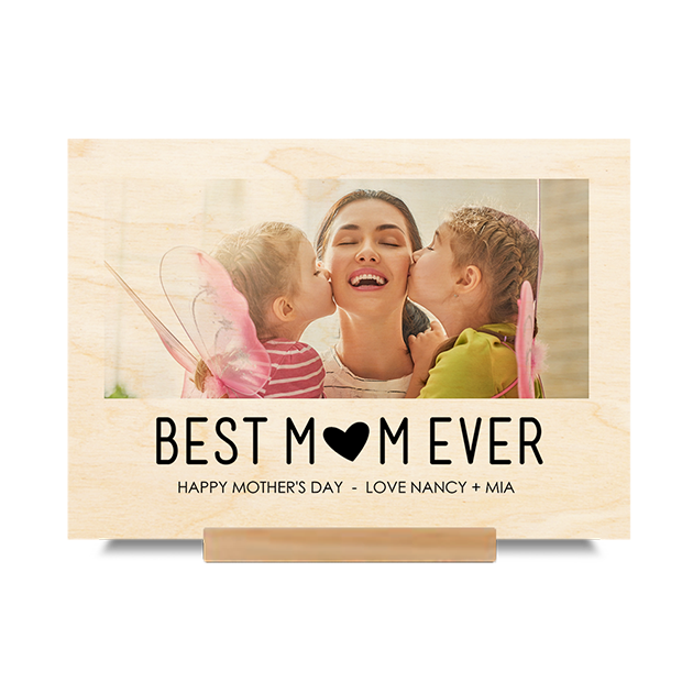 Wood Stand Print Landscape 15x21cm (4mm Plywood)