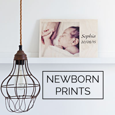 Wood Baby Prints